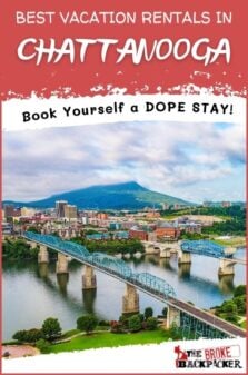 Vacation Rentals in Chattanooga Pinterest Image