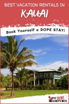 Vacation Rentals in Kauai Pinterest Image