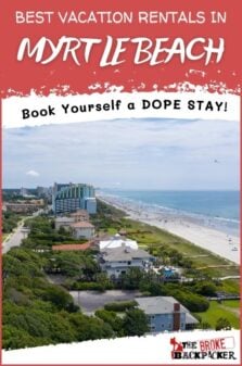 Vacation Rentals in Myrtle Beach Pinterest Image