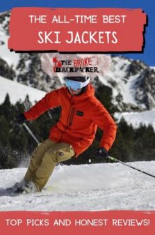 Best Ski Jackets Pinterest Image