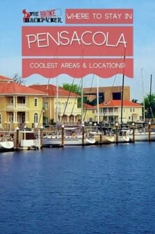 Where to Stay in Pensacola Pinterest Image