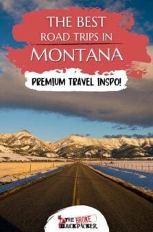 Road Trip Montana Pinterest Image
