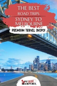 Road Trip Sydney to Melbourne Pinterest Image