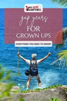 Gap Years For Grown Ups Pinterest Image