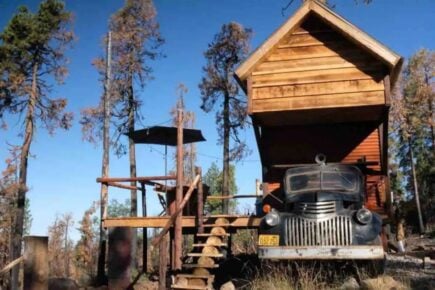 Treehouse With Shared Deck for Two, California