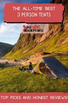 Best 3-Person Tents Pinterest Image