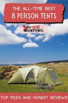 Best 8 Person Tents Pinterest Image