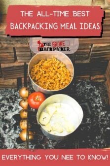 Best Backpacking Meals Pinterest Image