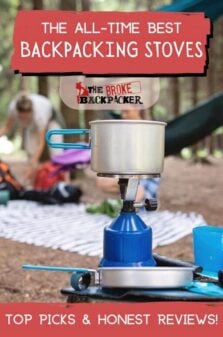 Best Backpacking Stoves Pinterest Image