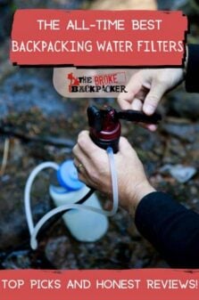 Best Backpacking Water Filters Pinterest Image