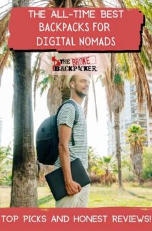 Best Backpacks For Digital Nomads Pinterest Image