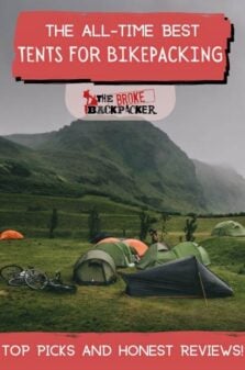 Best Bikepacking Tents Pinterest Image
