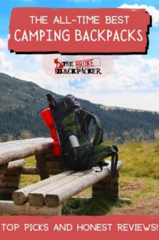 Best Camping Backpacks Pinterest Image