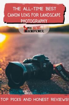 Best Canon Lens For Landscape Pinterest Image