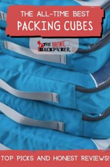 Best Packing Cubes Pinterest Image