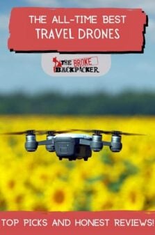 Best Travel Drones Pinterest Image