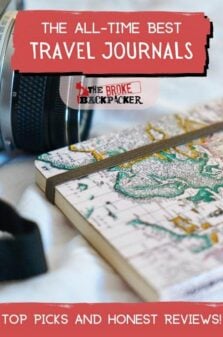 Best Travel Journals Pinterest Image