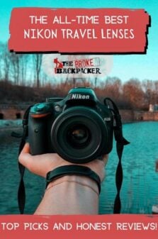 Best Nikon Travel Lenses Pinterest Image