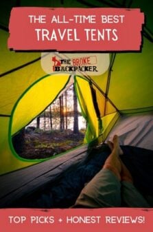 Best Travel Tents Pinterest Image