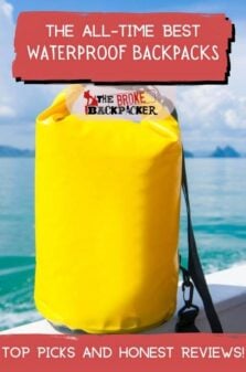 Best Waterproof Backpacks Pinterest Image