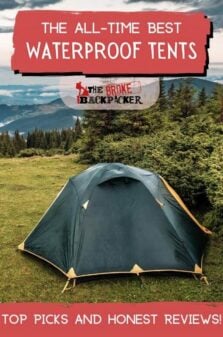 Best Waterproof Tents Pinterest Image