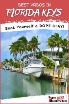 VRBO's in Florida Keys Pinterest Image