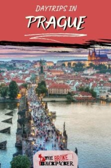 Day Trips in Prague Pinterest Image