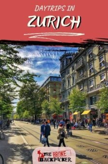 Day Trips in Zurich Pinterest Image