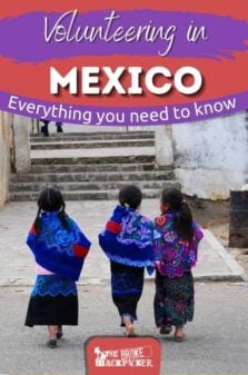 Volunteering in Mexico Pinterest Image