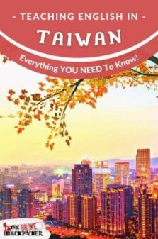 Teaching English In Taiwan Pinterest Image