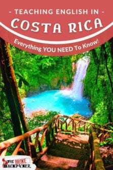 Teaching English In Costa Rica Pinterest Image