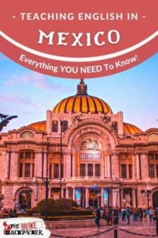 Teaching English In Mexico Pinterest Image