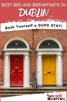 Best Bed and Breakfasts in Dublin Pinterest Image