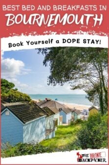 Best Bed and Breakfasts in Bournemouth Pinterest Image
