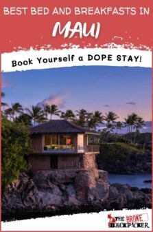 Best Bed and Breakfasts in Maui Pinterest Image