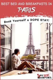 Best Bed and Breakfasts in Paris Pinterest Image