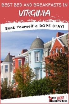 Best Bed and Breakfasts in Virginia Pinterest Image