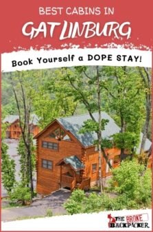 Best Cabins in Gatlinburg Pinterest Image