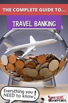 Travel banking Pinterest Image