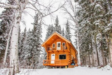 Cosy Alaskan Log Cabin, Alaska