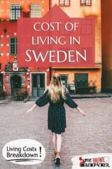 Cost of Living in Sweden Pinterest Image