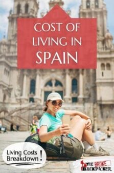 Cost of Living in Spain Pinterest Image