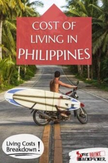 Cost of Living in Philippines Pinterest Image