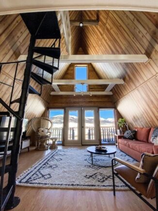 A-frame Cabin with Panoramic Mountain Views Colorado