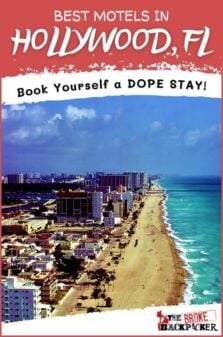 Best Motels in Hollywood, Florida Pinterest Image