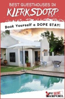 Guesthouses in Klerksdorp Pinterest Image