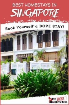 Homestays in Singapore Pinterest Image