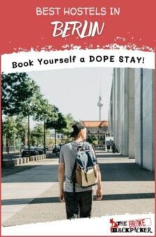 Best Hostels in Berlin Pinterest Image