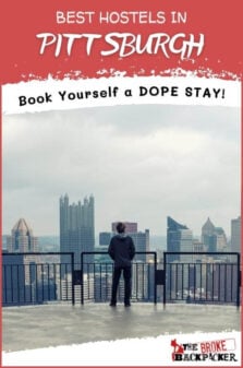 Best Hostels in Pittsburgh Pinterest Image