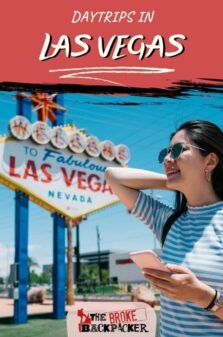Day Trips in Las Vegas Pinterest Image
